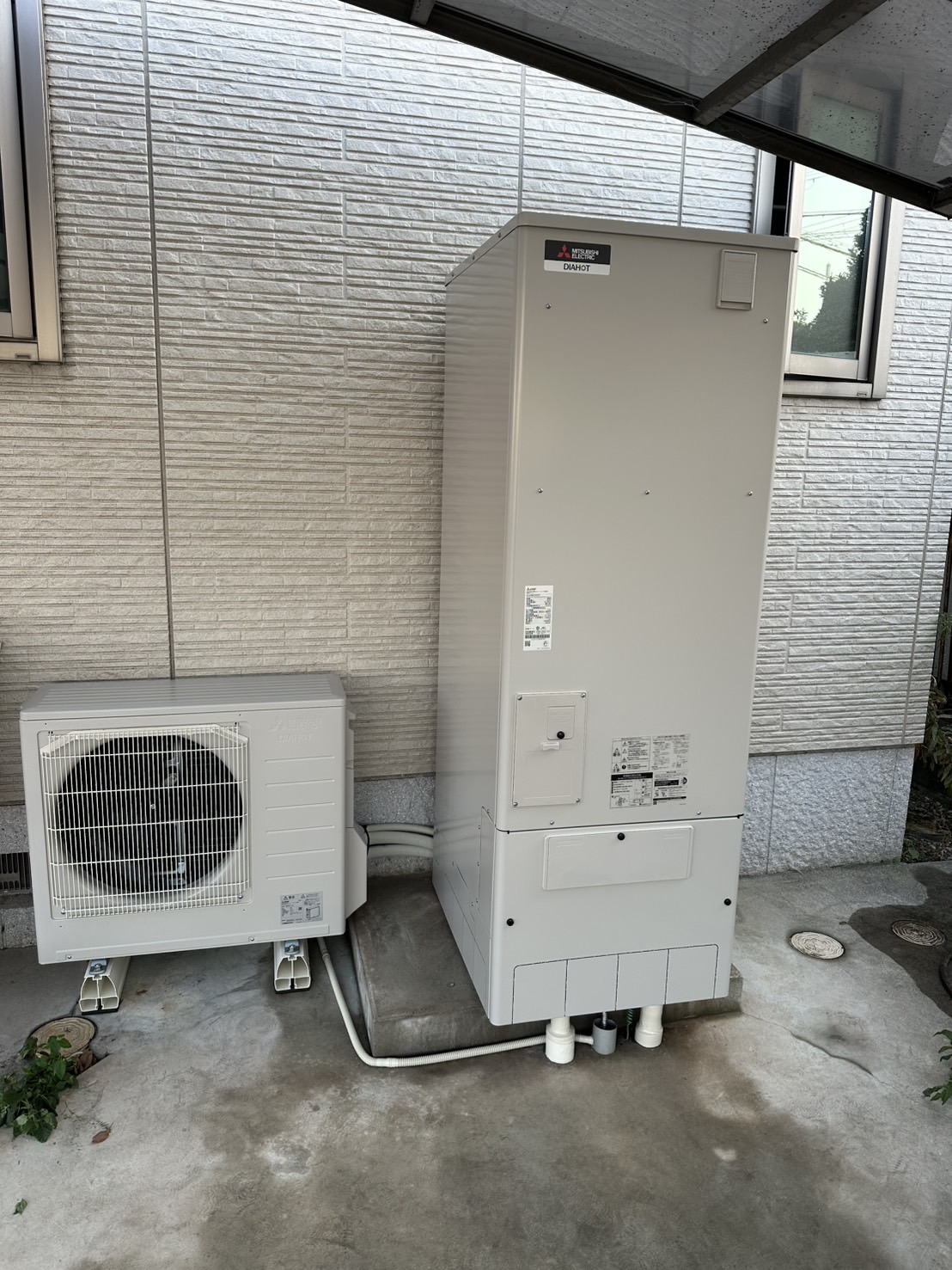 20250910A加古川市電気温水器からエコキュート交換