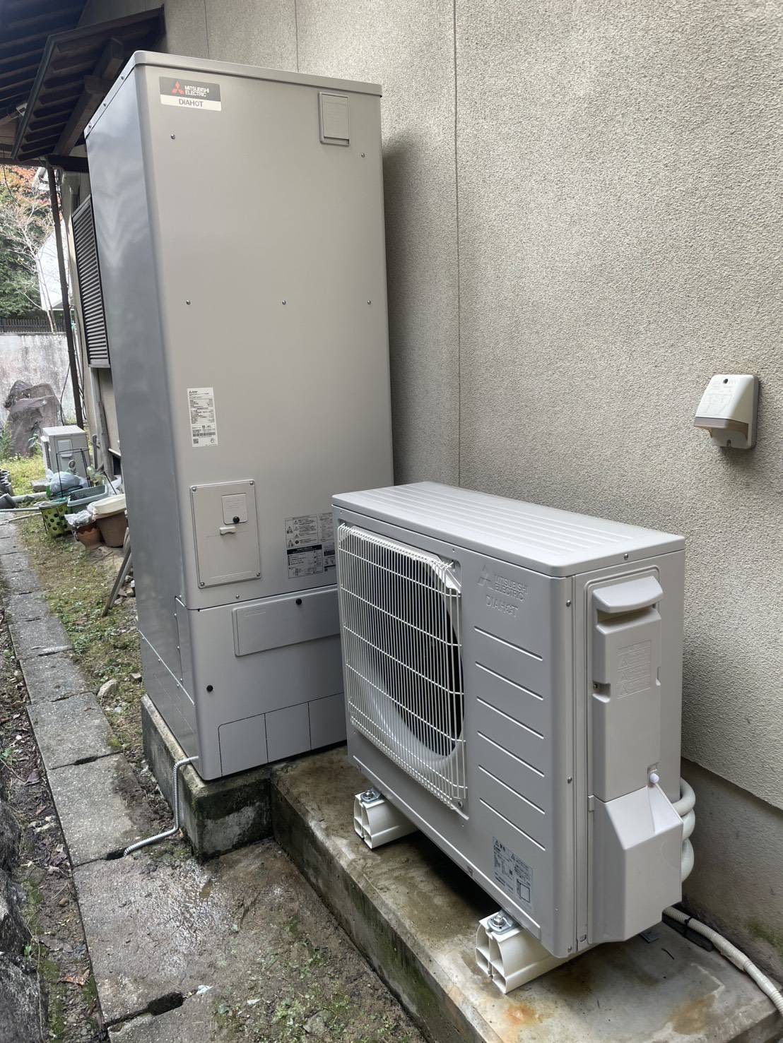 20251208A給湯トラブルを即解決！三菱エコキュート SRT-S377 へ交換工事｜加古川市